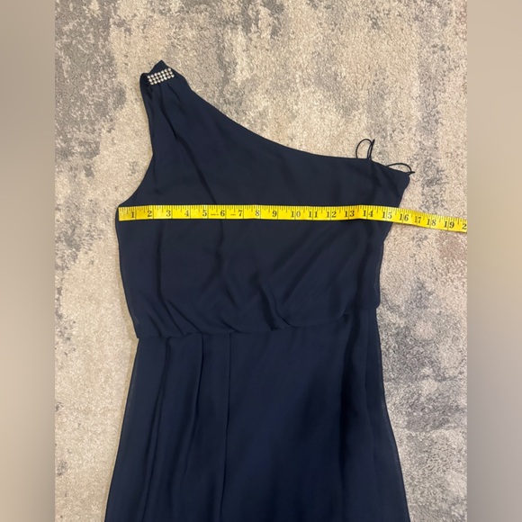 Adrianna Blue Formal  One-Shoulder Dress - Picture 6 of 9